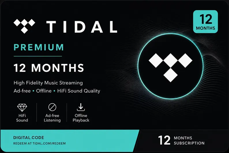 Tidal premium 12 months